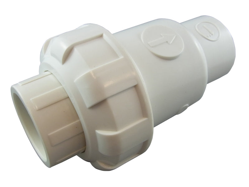 40mm Solvent Weld Ball Check Valve - Specialised Pipe & Water Solutions